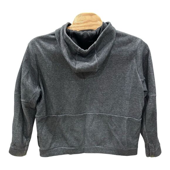 Nike Jordan Mens 3XL Retro 11 Pinnacle Fleece Full Zip-Up Hoodie Gray Soft - Picture 2 of 12